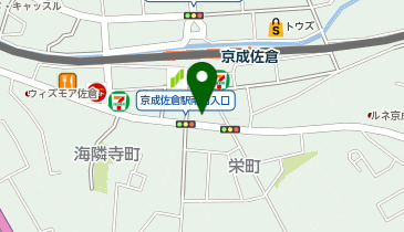 大学受験予備校のトライ 京成佐倉駅前校の地図画像