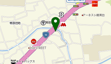 大学受験予備校のトライ 鴨部校の地図画像