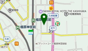 大学受験予備校のトライ 橿原神宮前駅前校の地図画像