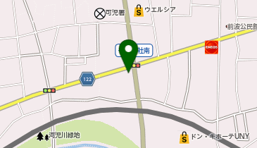 大学受験予備校のトライ 可児校の地図画像