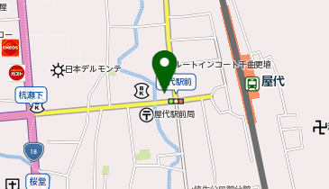 大学受験予備校のトライ 屋代駅前校の地図画像