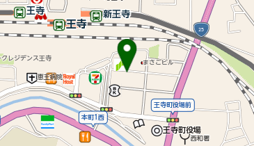 大学受験予備校のトライ 王寺駅前校の地図画像