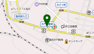 大学受験予備校のトライ 塩尻駅前校の地図画像