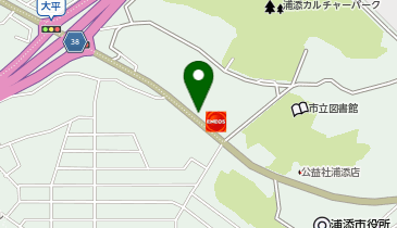 大学受験予備校のトライ 浦添市役所前校の地図画像