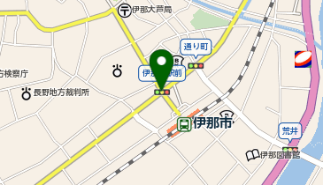 大学受験予備校のトライ 伊那市駅前校の地図画像