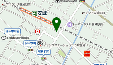 大学受験予備校のトライ 安城駅前校の地図画像
