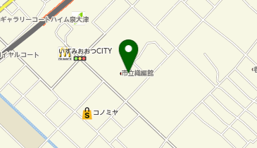 大学受験予備校のトライ テクスピア泉大津校の地図画像