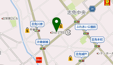 大学受験予備校のトライ 志免校の地図画像