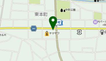 大学受験予備校のトライ 天童校の地図画像