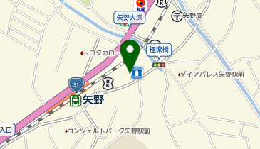 大学受験予備校のトライ 矢野駅前校の地図画像