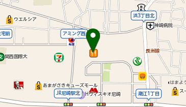 大学受験予備校のトライ JR尼崎駅前校の地図画像