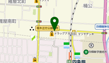 大学受験予備校のトライ 四条畷駅前校の地図画像