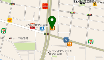 大学受験予備校WAM 南加賀屋校の地図画像