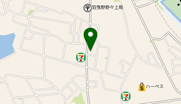 大学受験予備校WAM はびきの校の地図画像