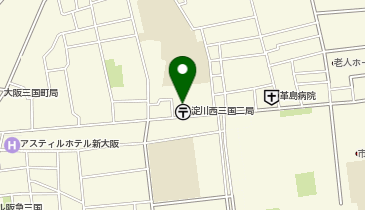 大学受験予備校WAM 阪急三国校の地図画像