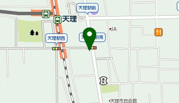大学受験予備校WAM 天理駅前校の地図画像