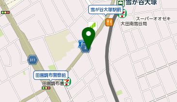 大学受験予備校WAM 雪が谷大塚駅前校の地図画像