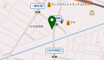 大学受験予備校WAM 小杉校の地図画像