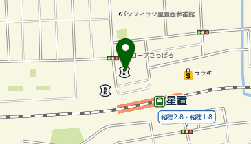 大学受験予備校WAM 星置駅前校の地図画像