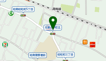 りんご塾 昭島教室の地図画像