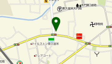 りんご塾 東久留米教室の地図画像