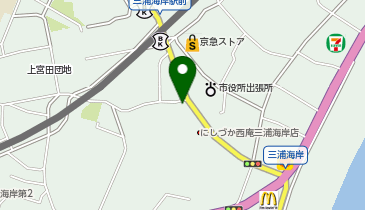 りんご塾 三浦海岸教室の地図画像