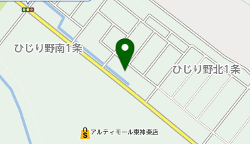 旭川練成会  ひじり野スクールの地図画像