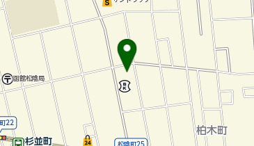 函館練成会  松陰総合スクールの地図画像