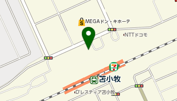 苫小牧練成会  本校の地図画像