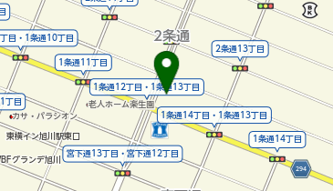 超個別指導 練成会PLUS  旭川本校の地図画像