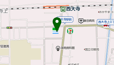 大学受験予備校のトライ 西大寺校の地図画像