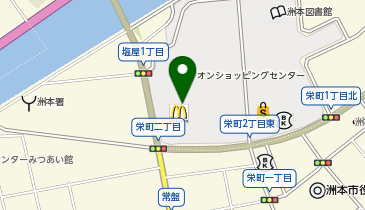 大学受験予備校のトライ イオン洲本校の地図画像