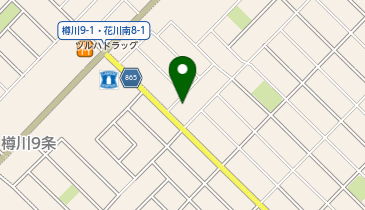 個別指導塾の学習空間 石狩南教室の地図画像