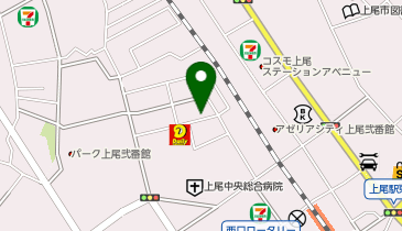 臨海セミナー 小中学部 上尾校の地図画像