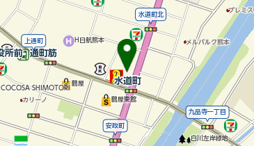 プロ家庭教師の名門会(学習塾) 熊本校の地図画像