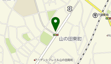個別指導塾 トライプラス 下関山の田校の地図画像