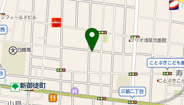 個別指導学院 Hero's ヒーローズ 元浅草校の地図画像