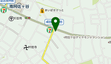 英才個別学院 南阿佐ヶ谷校の地図画像