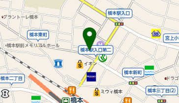 臨海セミナー 大学受験科 橋本の地図画像