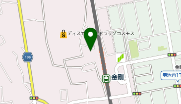 個別指導まなび 金剛教室の地図画像