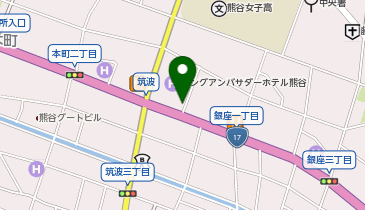 W早稲田ゼミ【ハイスクール】 熊谷ハイスクールの地図画像