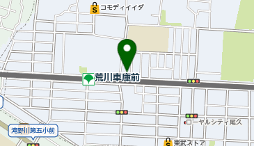 個別指導キャンパス 尾久駅北校の地図画像