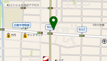 進学塾Rex 今川教室の地図画像