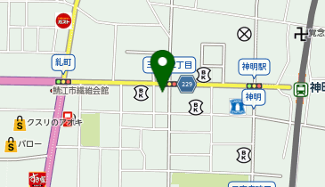 個別指導の明光義塾 鯖江神明教室の地図画像