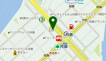 TOMAS(トーマス) 月島校の地図画像