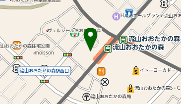 TOMAS(トーマス) 流山おおたかの森校の地図画像