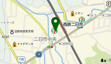 個別指導の明光義塾 二日市教室の地図画像