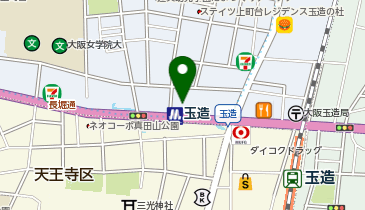 個別指導キャンパス 玉造校の地図画像