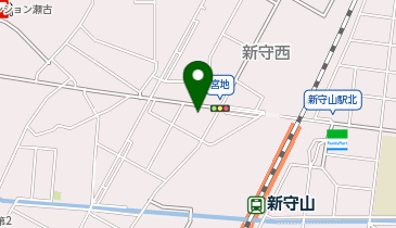 個別指導キャンパス 新守山校の地図画像