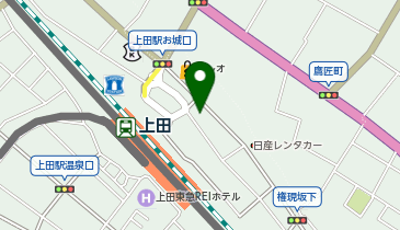 超個別指導塾まつがくatama+塾 上田駅前校の地図画像